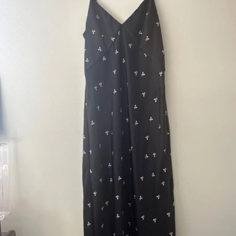Black Slip Maxi Dress